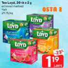 Tee Loyd, 20 tk x 2 g