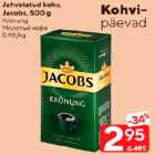 Jahvatatud kohv, Jacobs, 500 g