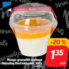 Allahindlus - Mango-granadilli-kookose
riisipuding Rimi kokkadelt, 160 g