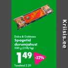 Dolce & Gabbana Spagetid durumjahust, 500 g