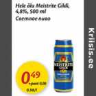 Alkohol - Hele õlu Meistrite Gildi, 4,8%, 500 ml