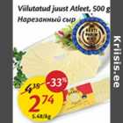 Vilutatud juust Atleet, 500 g