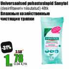 Universaalsed puhastuslapid Sanytol

