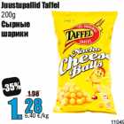 Allahindlus - Juustupallid Taffel
200g
