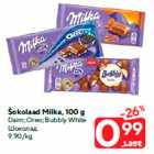 Allahindlus - Šokolaad Milka, 100 g

