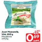 Allahindlus - Juust Mozzarella,
Vilvi, 200 g
