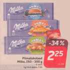 Piimašokolaad Milka, 250 - 300 g 