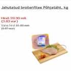 Allahindlus - Jahutatud broilerifilee Põhjatäht