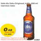 Alkohol - Hele õlu Saku Originaal