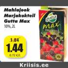 Магазин:Grossi,Скидка:Соковый  напиток 
Gutta Max
10%, 2л