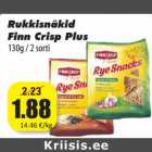 Магазин:Grossi,Скидка:Закуски ржаные Finn Crisp Plus 130г / 2 сорта
