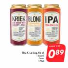Õlu A. Le Coq, 50 cl 