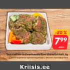 Магазин:Hüper Rimi,Скидка:Свиная вырезка в пряном маринаде с мясного прилавка Rimi