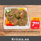 Магазин:Hüper Rimi,Скидка:Свиная вырезка в пряном маринаде с мясного прилавка Rimi