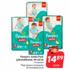 Mähkmed - Pampers Jumbo Pack
püksmähkmed, 44-60 tk