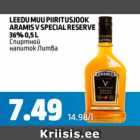 LEEDU MUU PIIRITUSJOOK ARAMIS V SPECIAL RESERVE 