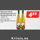 Saksamaa kaitstud
päritolunimetusega vein
Moselland Riesling, 75 cl