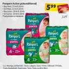 Mähkmed - Pampers Active püksmähkmed