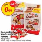 Kompvekid Kinder Mini, Ferrero