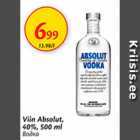Alkohol - Viin Absolut