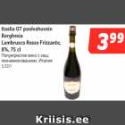 Ittalia GT poolvahuvein Borghesia Lambrusco Rosso Frizzante