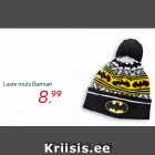 Магазин:Hüper Rimi,Скидка:Детская шапка Бэтмен