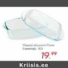 Allahindlus - Klaasist ahjuvorm Pyrex
Essentials, 4,5l