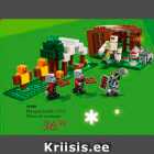 Mängukomplekt LEGO
Minecraft rüüstajad