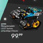 Магазин:Hüper Rimi,Скидка:Игровой набор
LEGO Technic
трюковая машина с дистанционным управлением