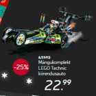 Mängukomplekt
LEGO Technic
kiirendusauto