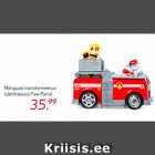 Mänguasi transformeeruv
tuletõrjeauto Paw Patrol