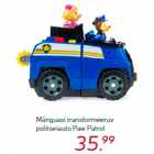 Mänguasi transformeeruv
politseiauto Paw Patrol