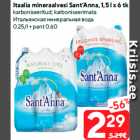 Itaalia mineraalvesi Sant’Anna, 1,5 l x 6 tk



