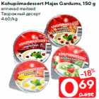 Kohupiimadessert Majas Gardums, 150 g

