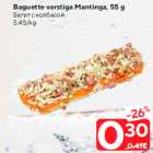 Baguette vorstiga Mantinga, 55 g

