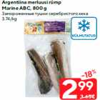 Argentiina merluusi rümp
Marine ABC, 800 g
