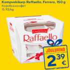 Kompvekikarp Raffaello, Ferrero, 150 g
