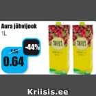 Клюквенный напиток Aura 1л
