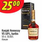 Konjak Hennessy
VS 40%, karbis