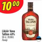Liköör Vana
Tallinn 40%