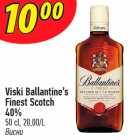 Viski Ballantine’s
Finest Scotch
40%