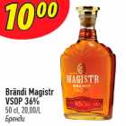 Allahindlus - Brändi Magistr
VSOP 36%
50 cl, 20,00/L