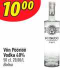 Allahindlus - Viin Pööriöö
Vodka 40%
50 cl, 20,00/L