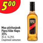 Muu piiritusjook
Pipra Kibe Naps
35%
35 cl, 14,29/L