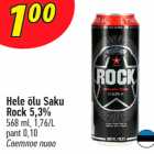 Hele õlu Saku
Rock 5,3%