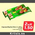 Allahindlus - Küpsised Big Nut Rimi, 2 x 150 g