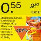 Allahindlus - Maggi Idea kanale, küüslaugu ja ürtidega