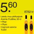 Alkohol - Leedu muu piiritusjook Aramis Fruitline