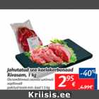 Jahutatud sea kaelakarbonaad Rivasam, 1 kg