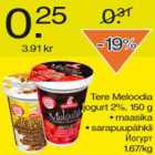 Allahindlus - Tere Meloodia jogurt